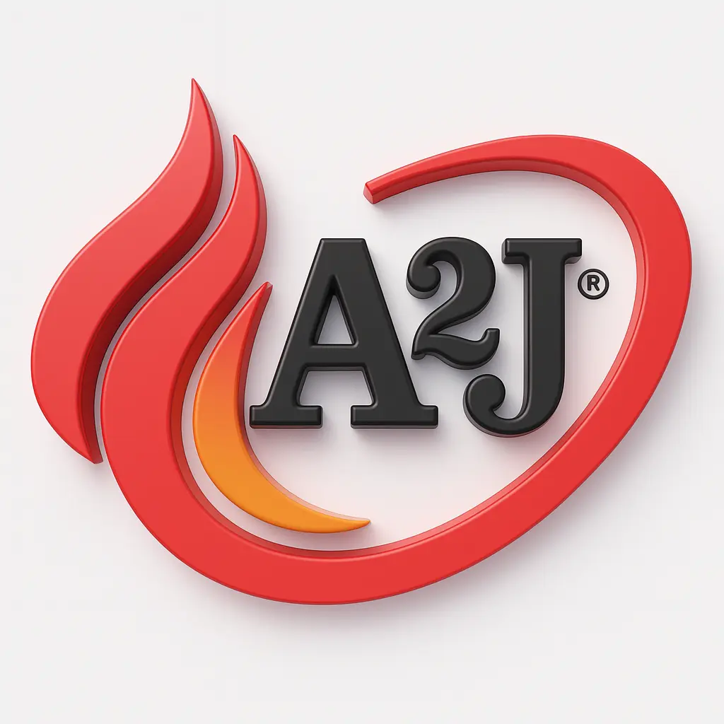 Logotipo de extintores a2j