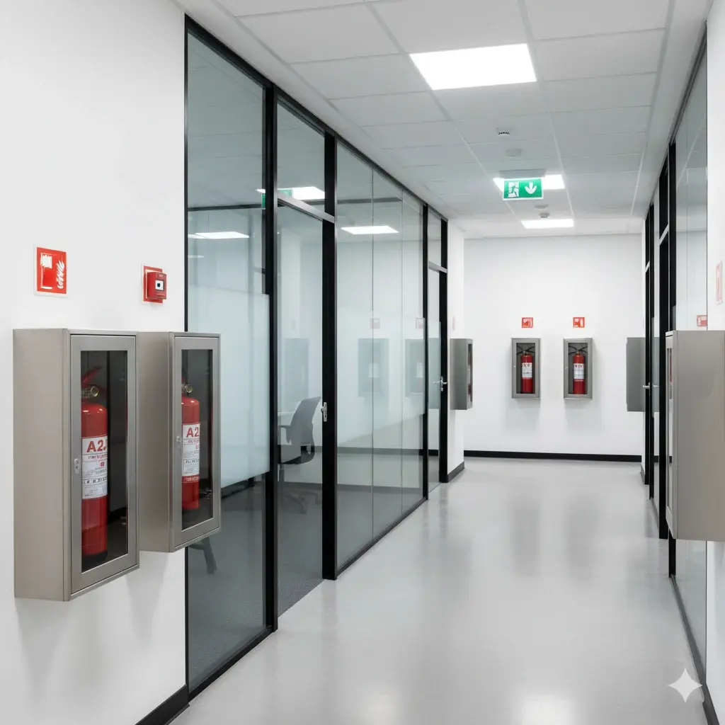 Descubre los 4 tipos de extintores, qué significa cada color y las diferencias entre un extintor de CO₂ y uno ABC. 