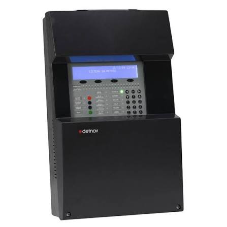 Central de detección y alarma de incendios Detnov CAD-150 para supervisión de sistemas PCI, detección automática, avisos de alarma y control de instalaciones contra incendios.